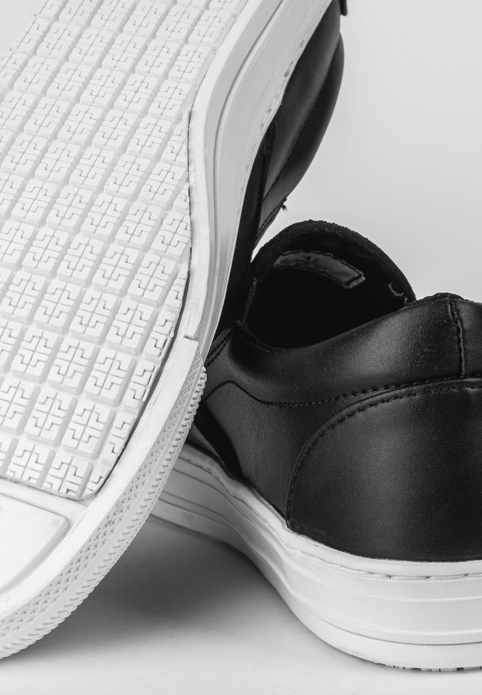 Basket BIRDS noire/blanche