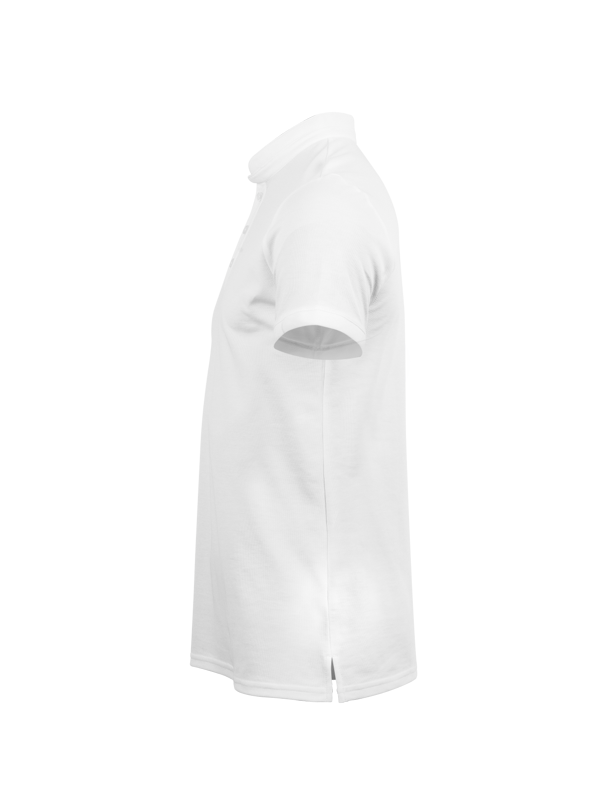 Polo manches courtes - AGUA - Blanc