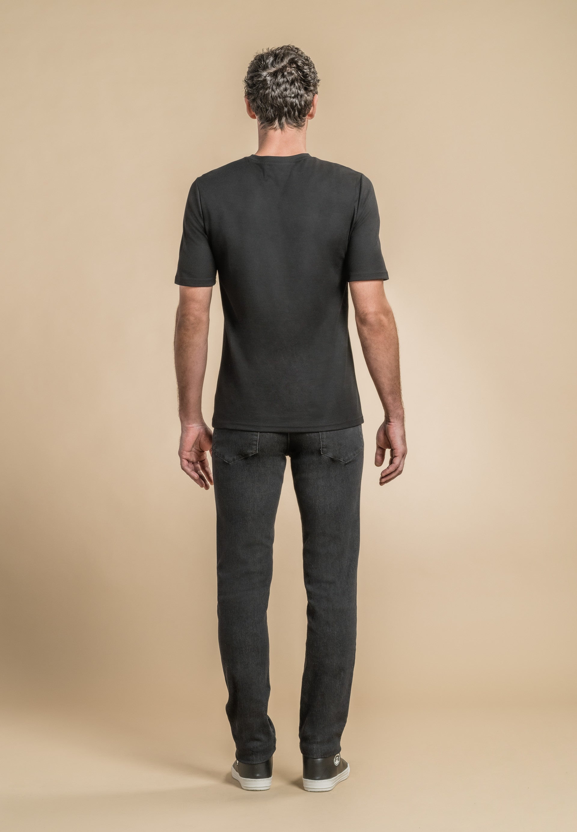 T-Shirt manches courtes - ALPHA - Noir