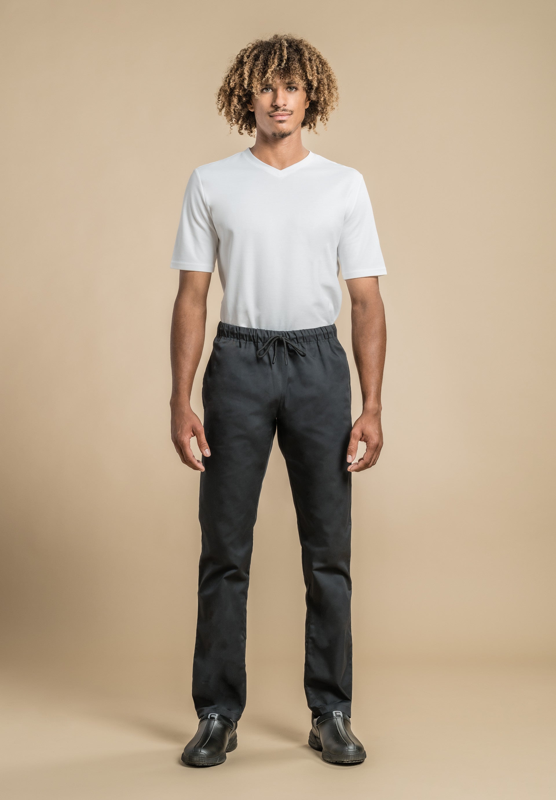 Pantalon de cuisine mixte MISTRAL - Noir