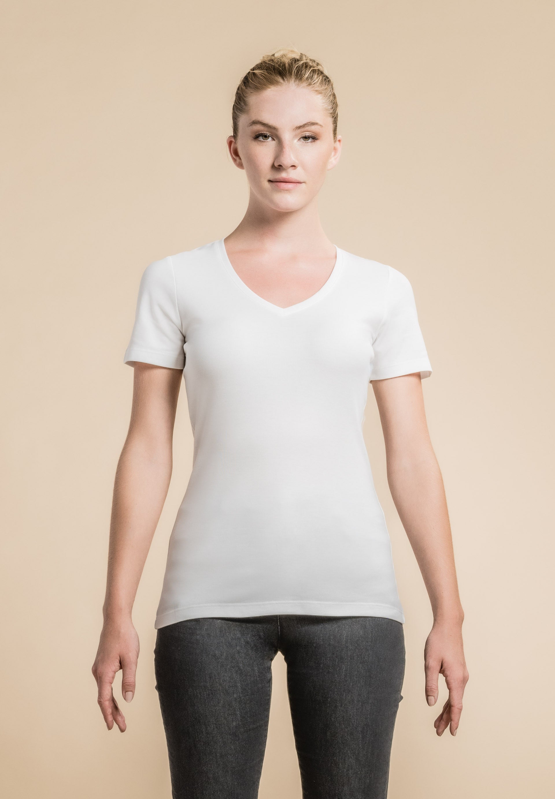 T-shirt manches courtes -OMEGA - Blanc