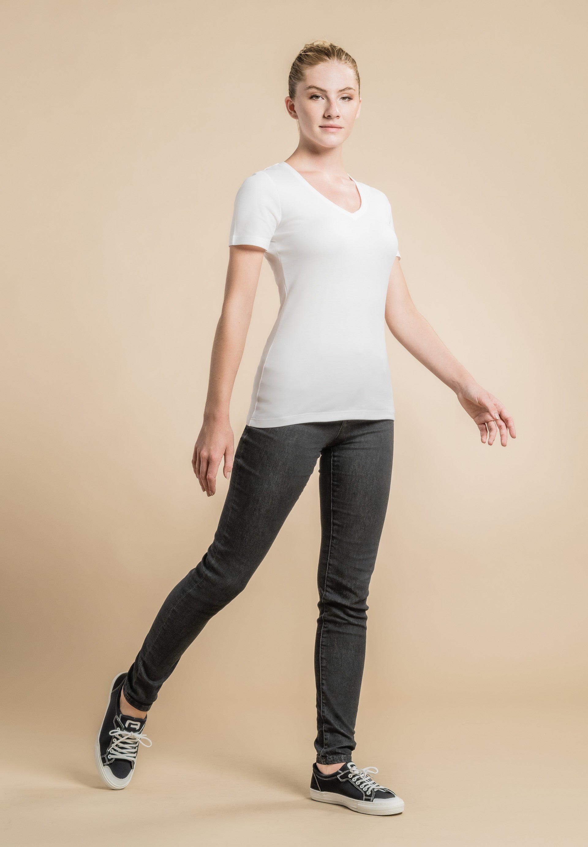 T-shirt manches courtes -OMEGA - Blanc