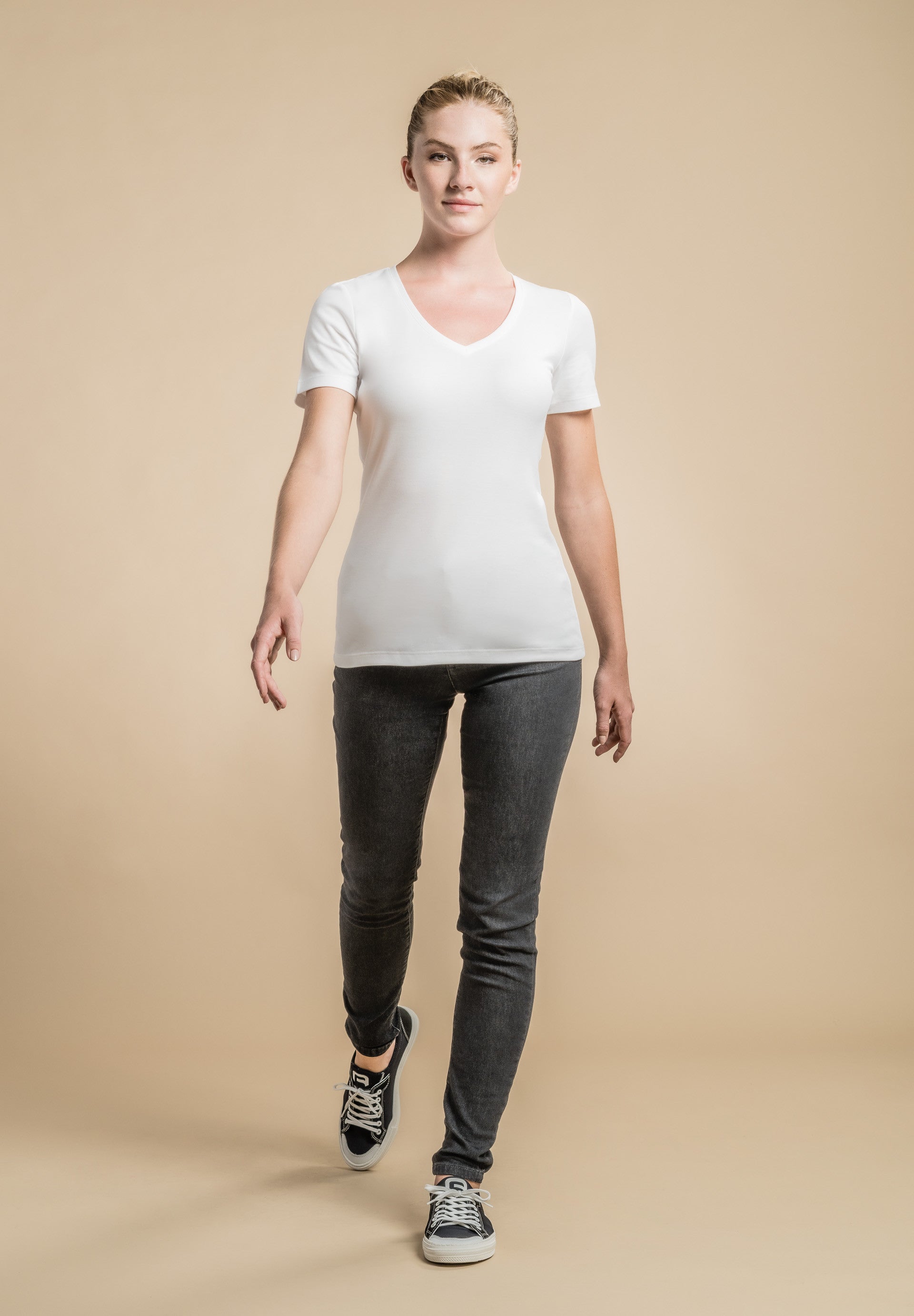 T-shirt manches courtes -OMEGA - Blanc