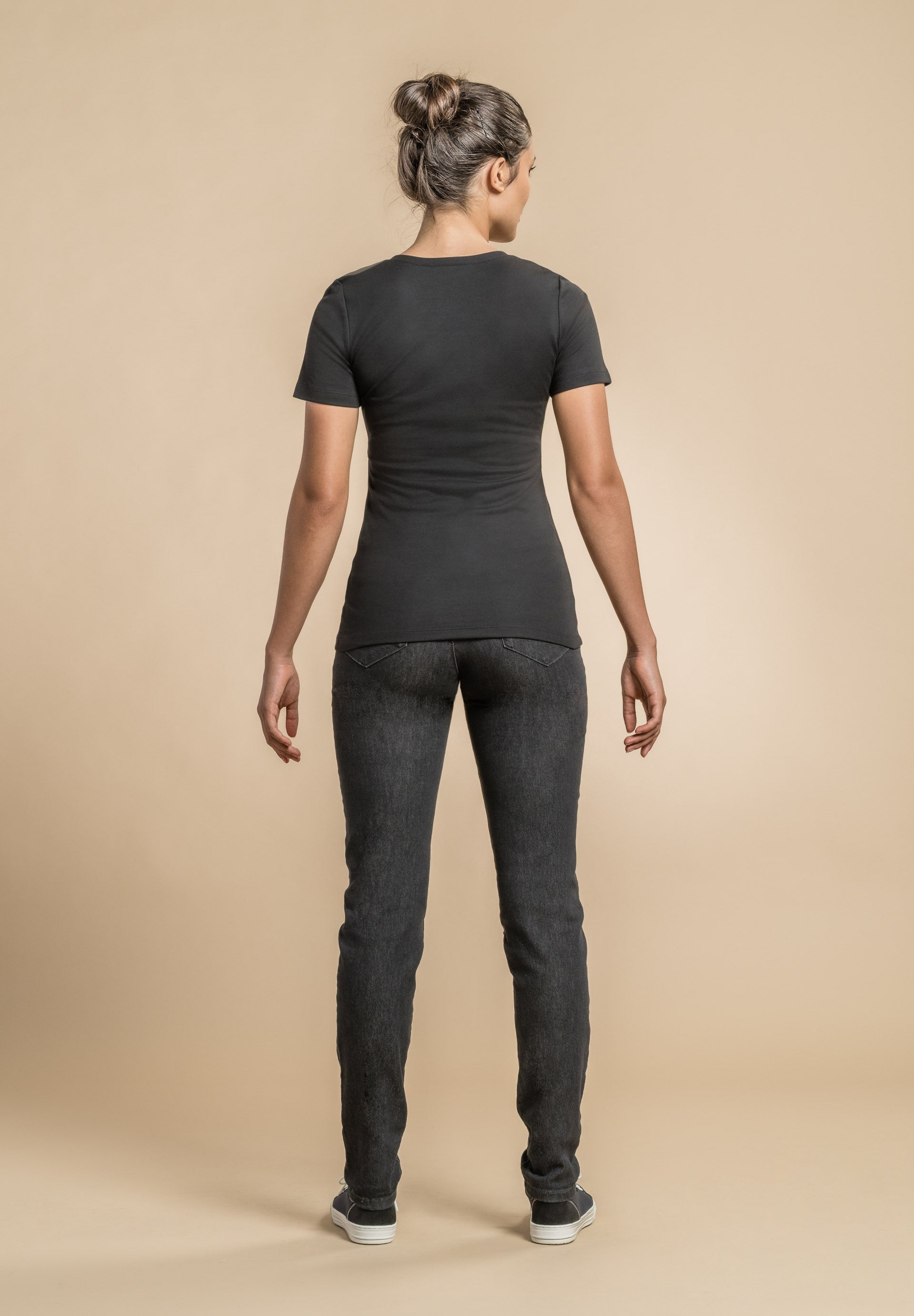 T-shirt manches courtes -OMEGA - Noir