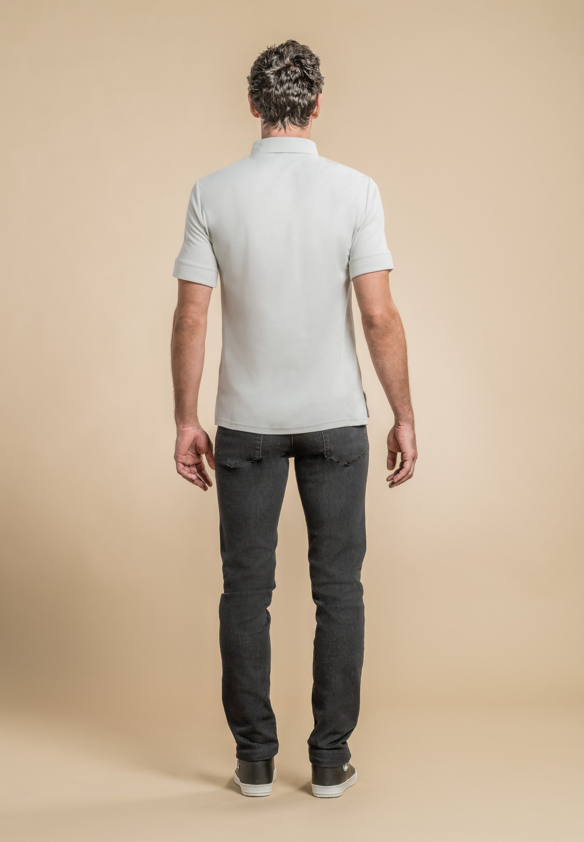 Polo manches courtes - OXO - Acier