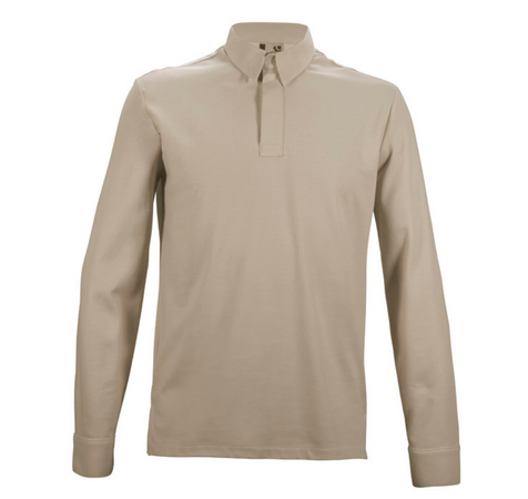 Polo manches longues - OXO - Ficelle