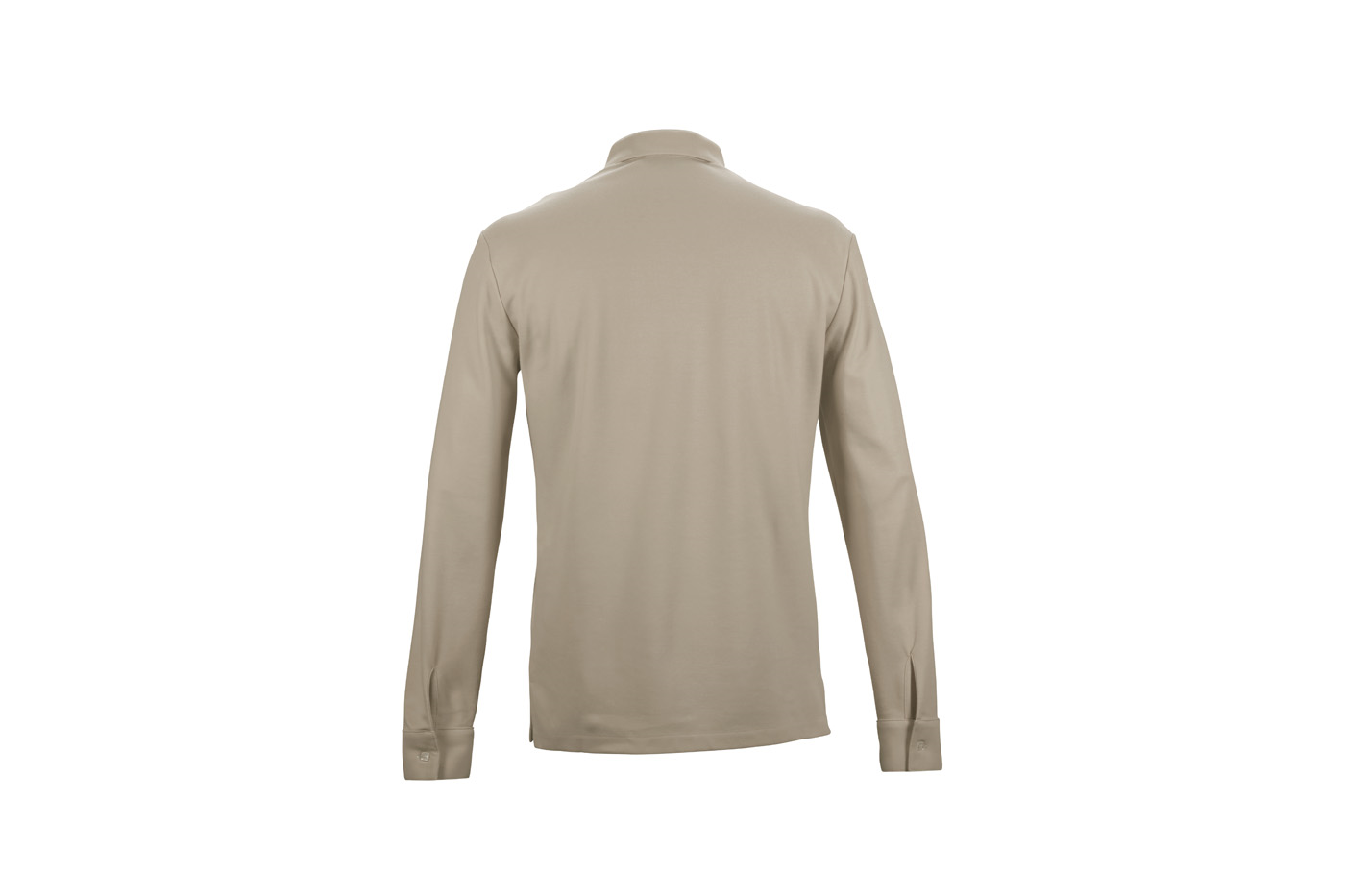 Polo manches longues - OXO - Ficelle