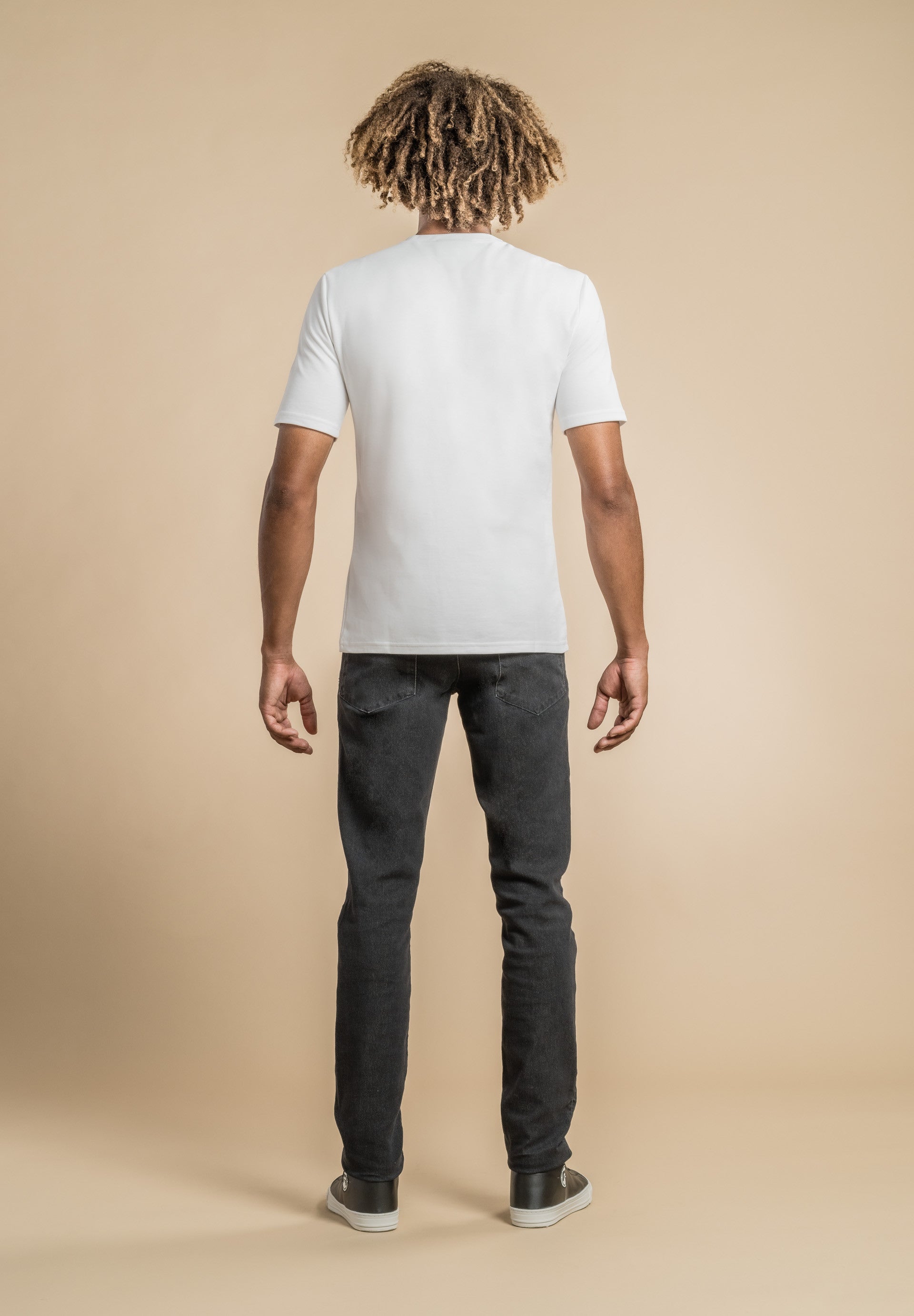 T-Shirt manches courtes - ALPHA - Blanc