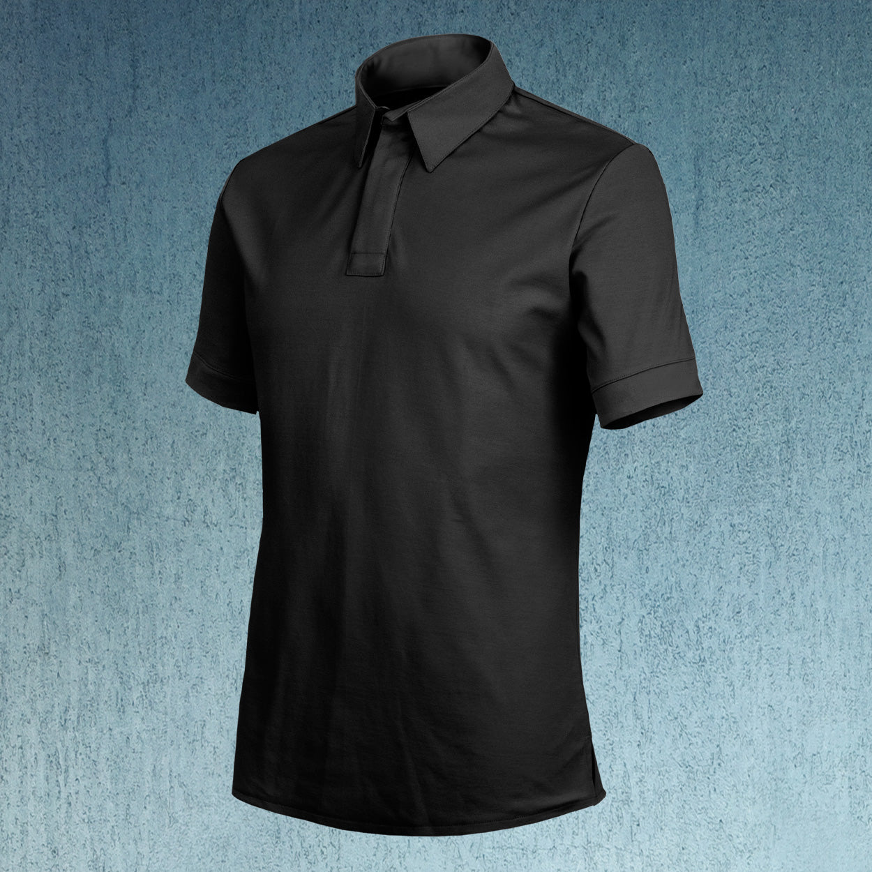 Polo manches courtes - OXO - Noir