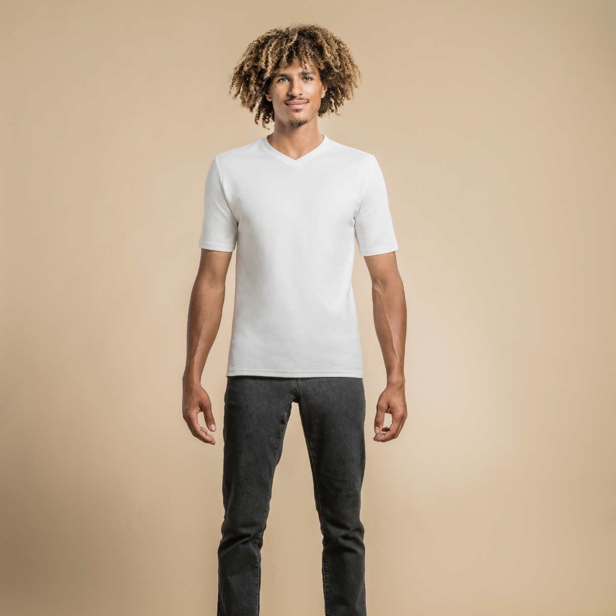 T-Shirt manches courtes - ALPHA - Blanc